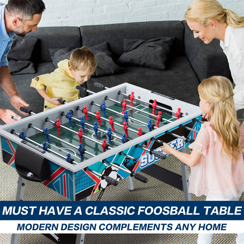 RayChee 48'' L Foosball Table with Telescopic Rods Wayfair